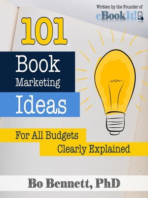 cover image of 101 Book Marketing Ideas for All Budgets